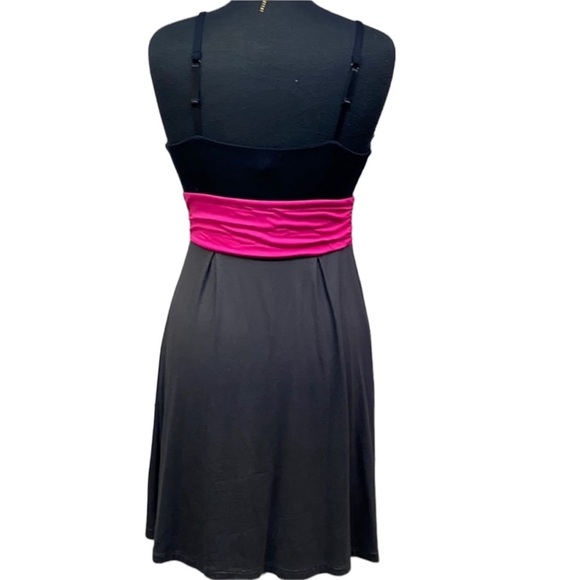 Express Tank Black & Pink Dress - Picture 3 of 4